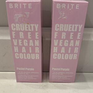 BRITE Pastel Purple and Pink Vegan Hair Colour Semi Permanent